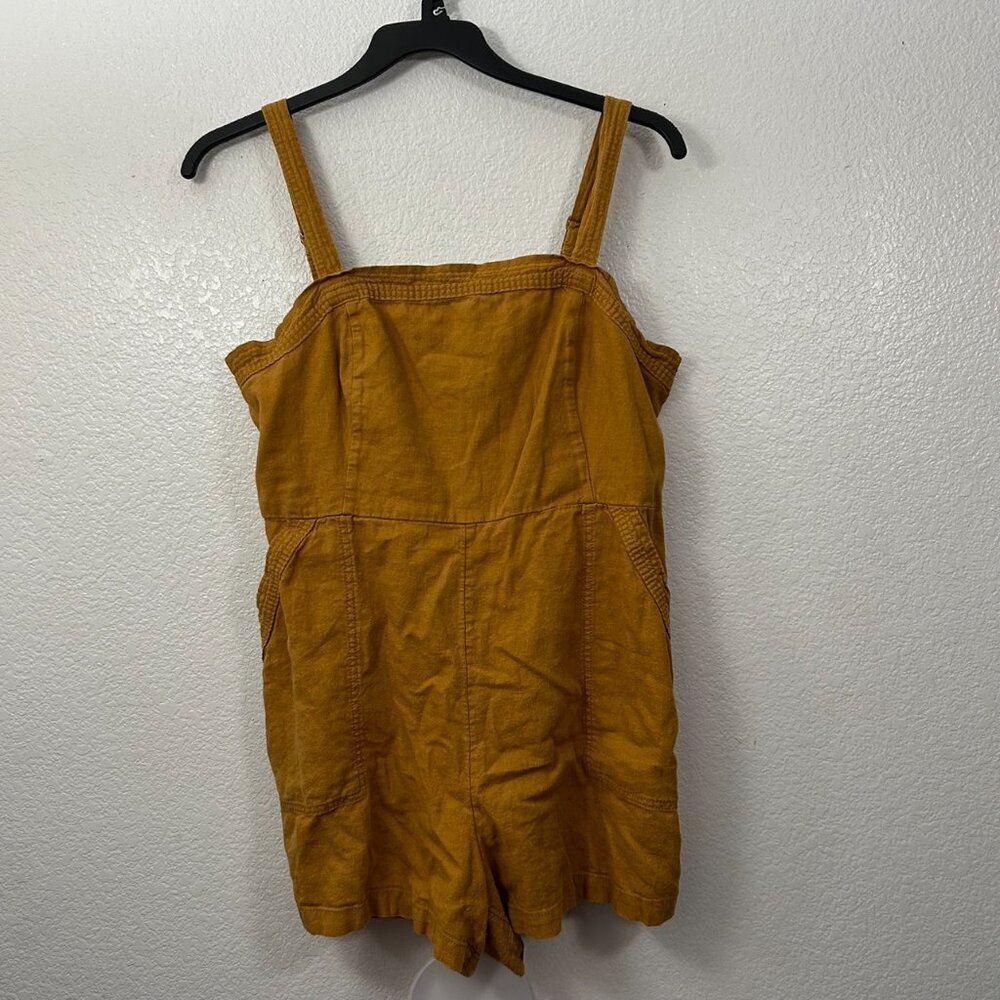 Old Navy PETITE Sleeveless Linen Blend Romper - Picture 2 of 9
